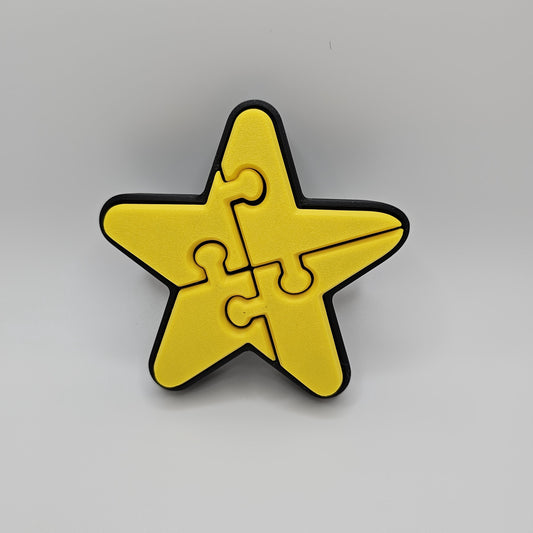 Star-Shaped Multi-Key Fidget Clicker – Customizable – 4 Keys