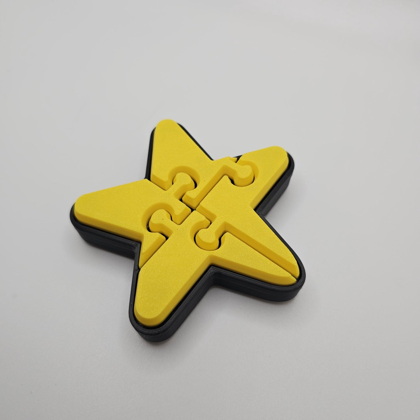 Star-Shaped Multi-Key Fidget Clicker – Customizable – 4 Keys