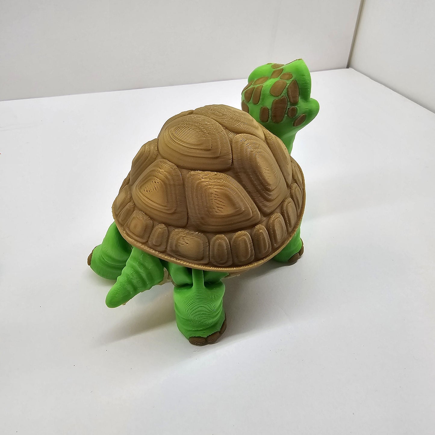 3D Printed Flexi Turtle: Articulated Fidget Desk Toy