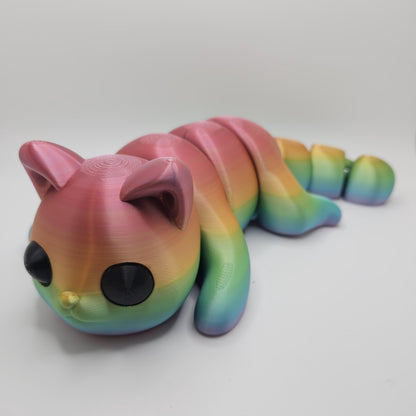 Adorable 3D Printed Kitten by Zou3D – 11” Long