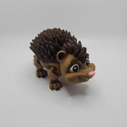 3D Printed Flexi Hedgehog: Articulated Fidget Toy