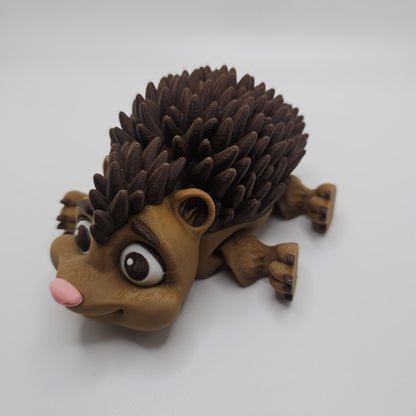 3D Printed Flexi Hedgehog: Articulated Fidget Toy