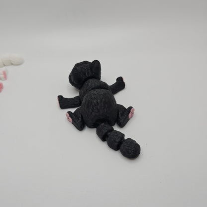 3D Printed Flexi Kitten: Articulated Cat Toy