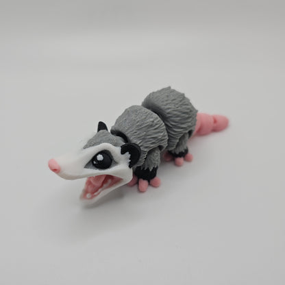 3D Printed Cute Flexi Opossum – Articulated & Fun!
