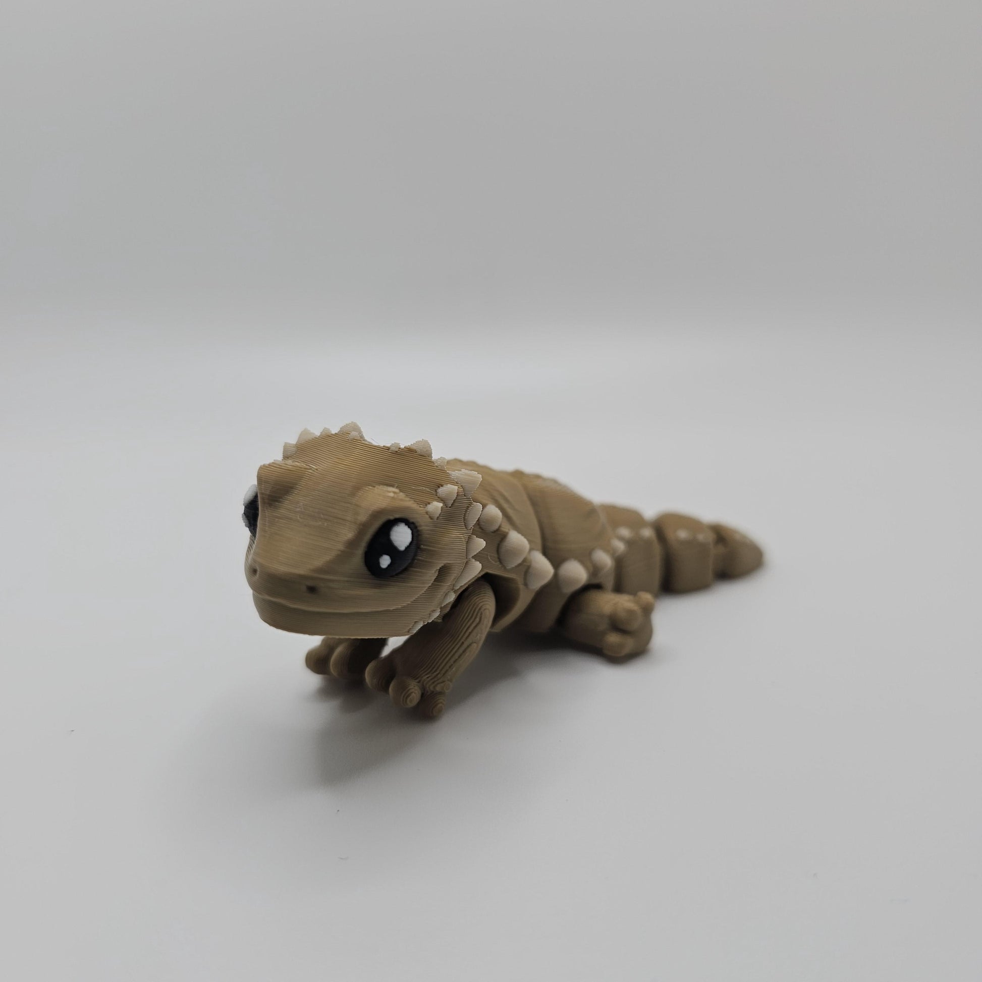 3D Printed Flexi Bearded Dragon: Articulated Lizard Toy