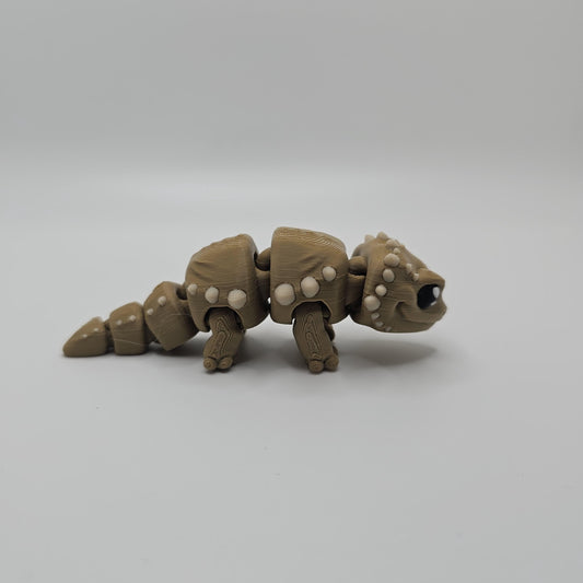 3D Printed Flexi Bearded Dragon: Articulated Lizard Toy