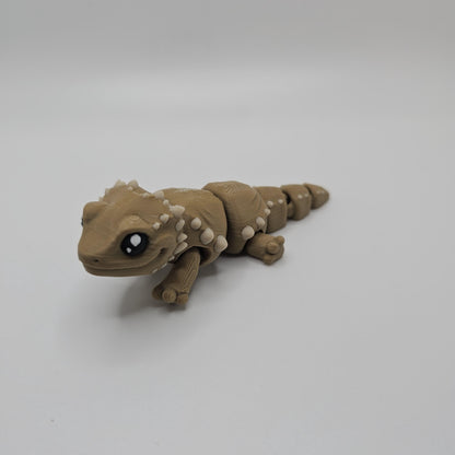 3D Printed Flexi Bearded Dragon: Articulated Lizard Toy