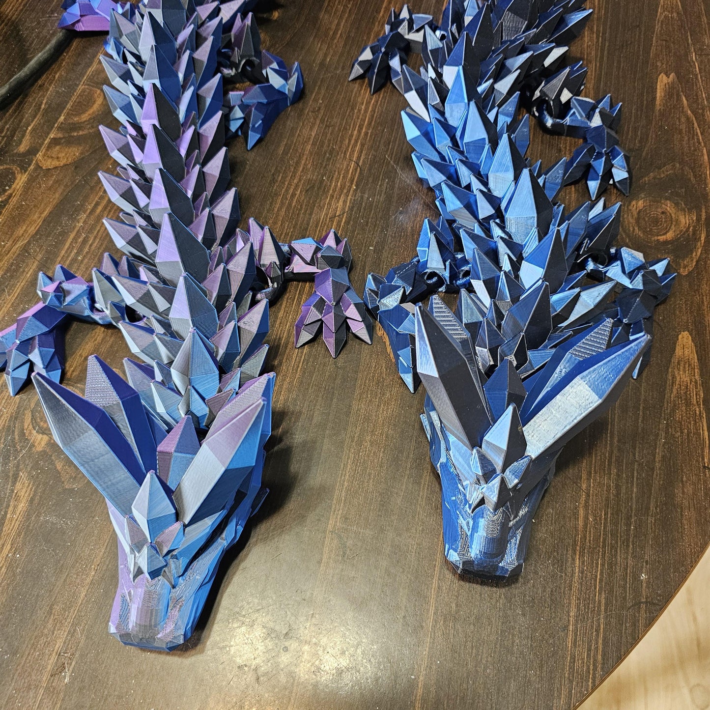 Giant 4ft Crystal Dragon 3D Printed XL Gem Dragon