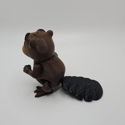 3D Printed Cute Flexi Beaver – Articulated & Adorable!
