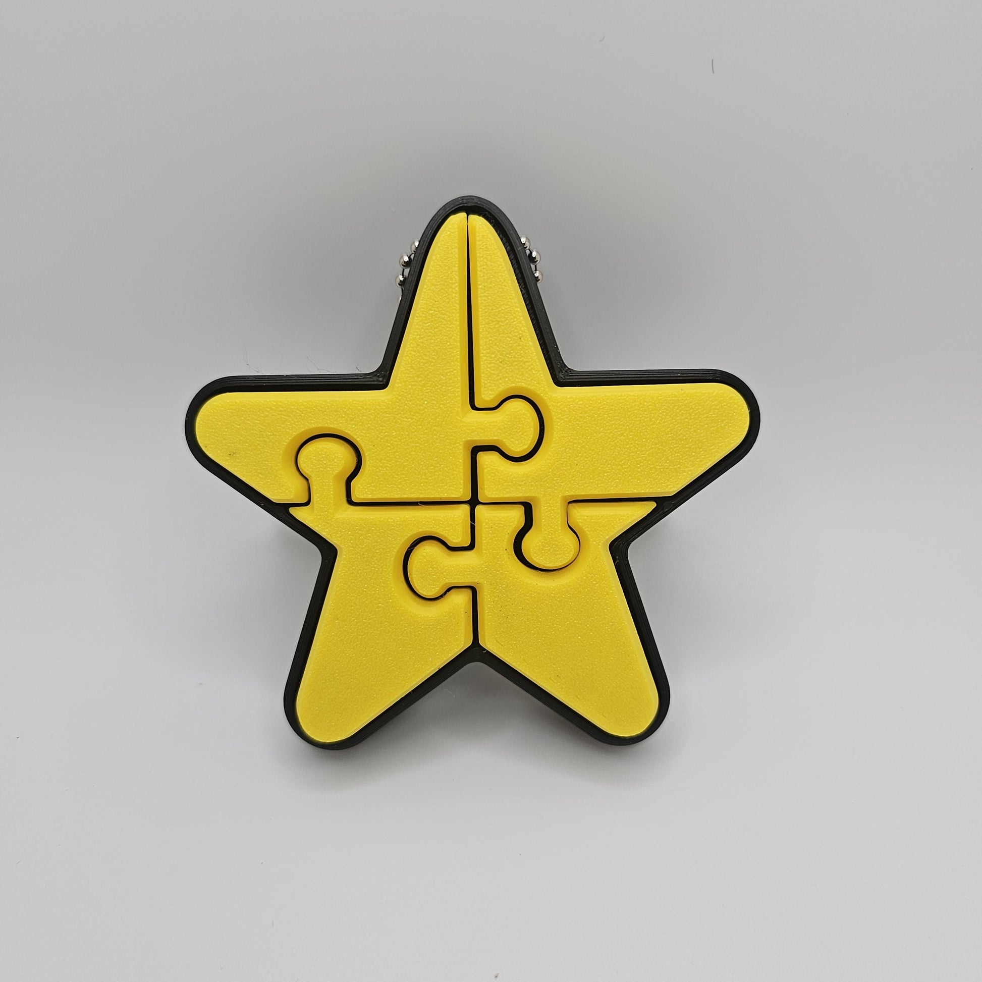 Star-Shaped Multi-Key Fidget Clicker – Customizable – 4 Keys