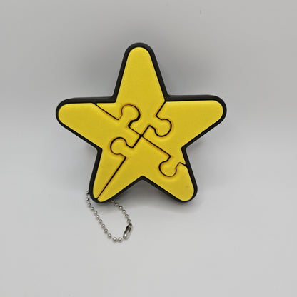 Star-Shaped Multi-Key Fidget Clicker – Customizable – 4 Keys