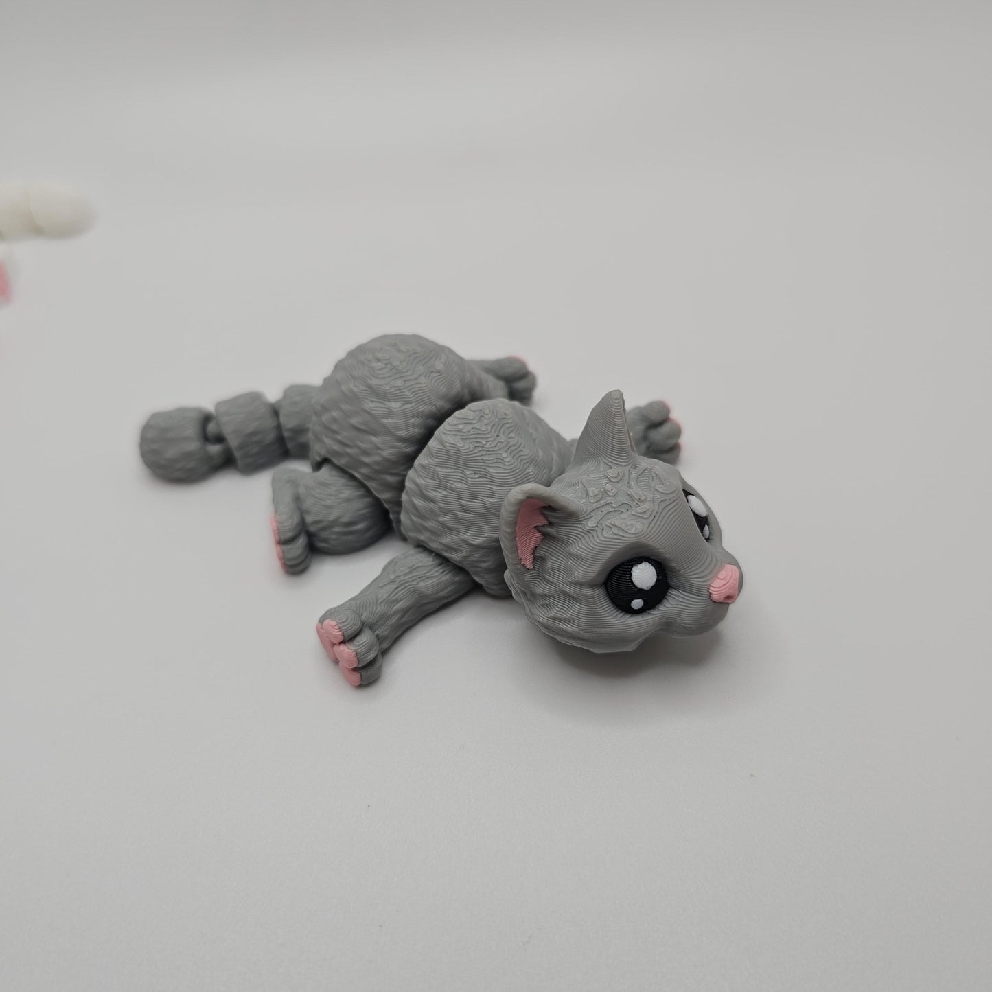 3D Printed Cute Flexi Kitten / Cat – Articulated & Fun!