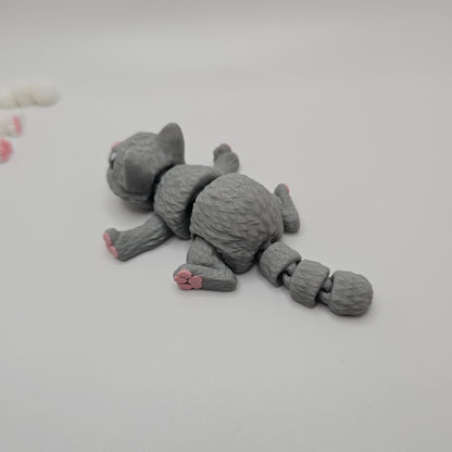 3D Printed Cute Flexi Kitten / Cat – Articulated & Fun!