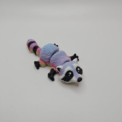 3D Printed Cute Flexi Racoon / Trash Panda – Articulated & Fun!