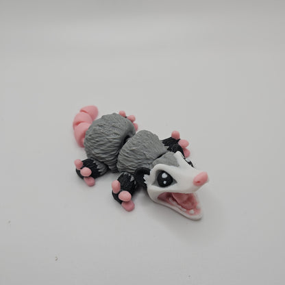 3D Printed Cute Flexi Opossum – Articulated & Fun!
