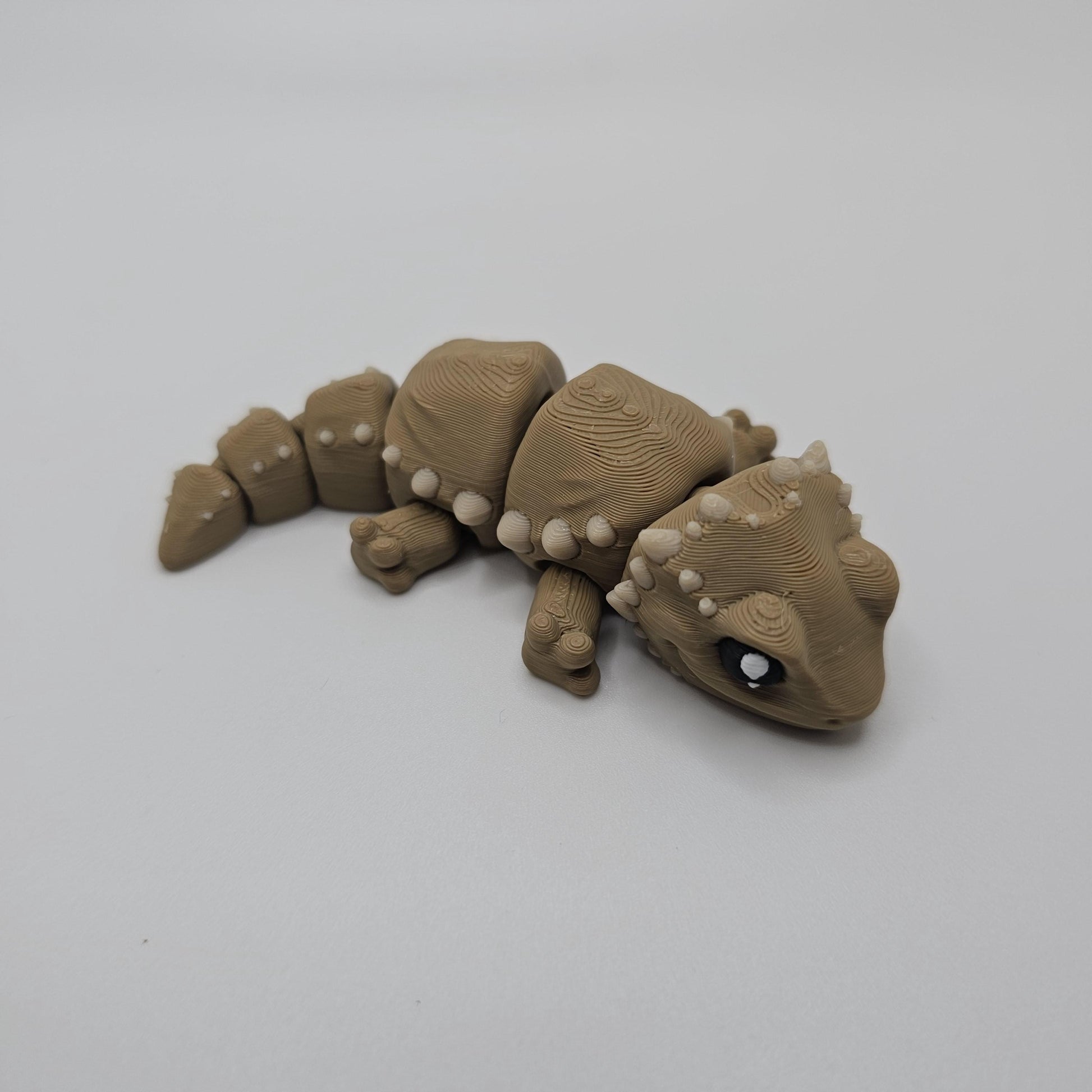 3D Printed Flexi Bearded Dragon: Articulated Lizard Toy