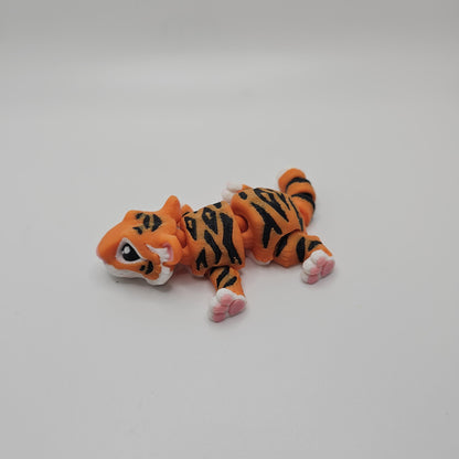 3D Printed Cute Flexi Tiger – Articulated & Fun!
