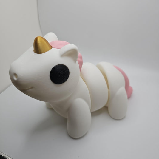3D Printed Cute Unicorn – Whimsical & Articulated Magic!
