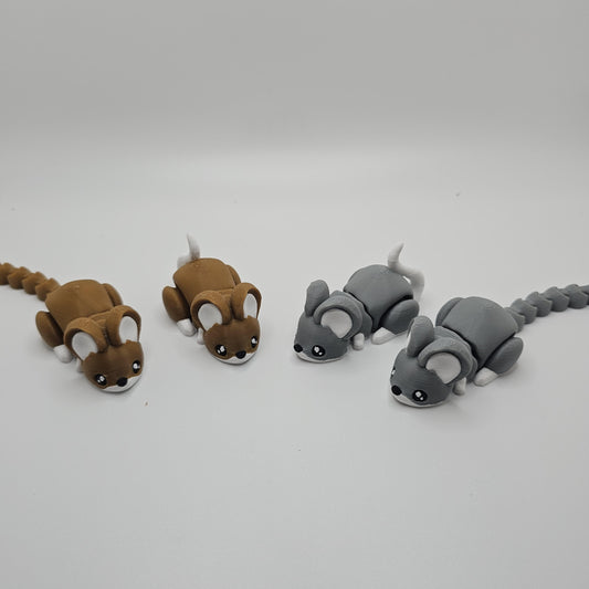 3D Printed Articulated Mini Mouse