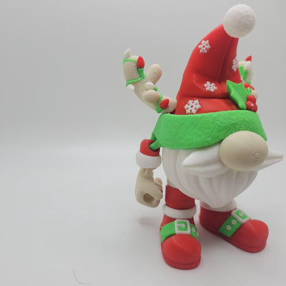 3D Printed Christmas Gnomes