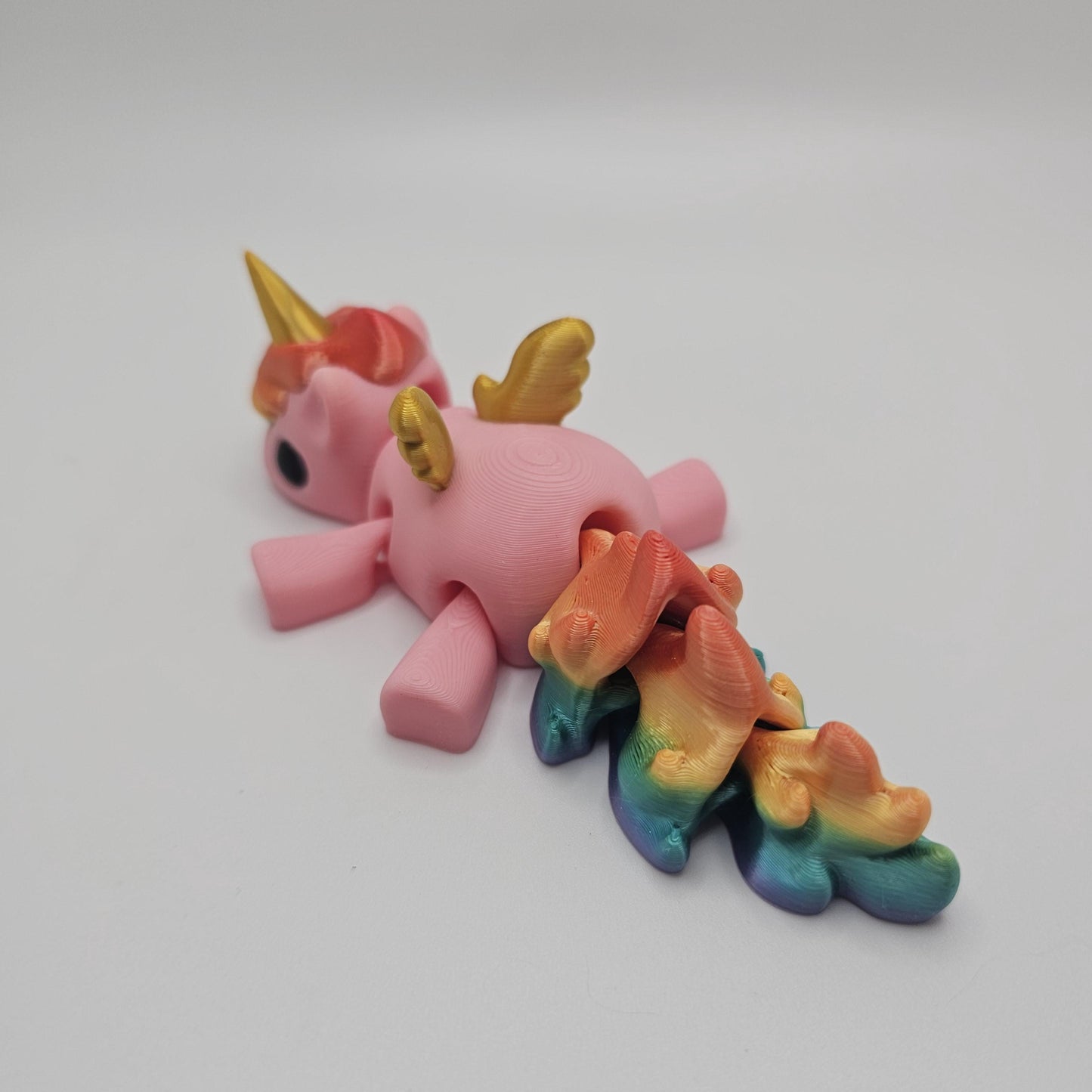 3D Printed Unicorn With Optional Stable
