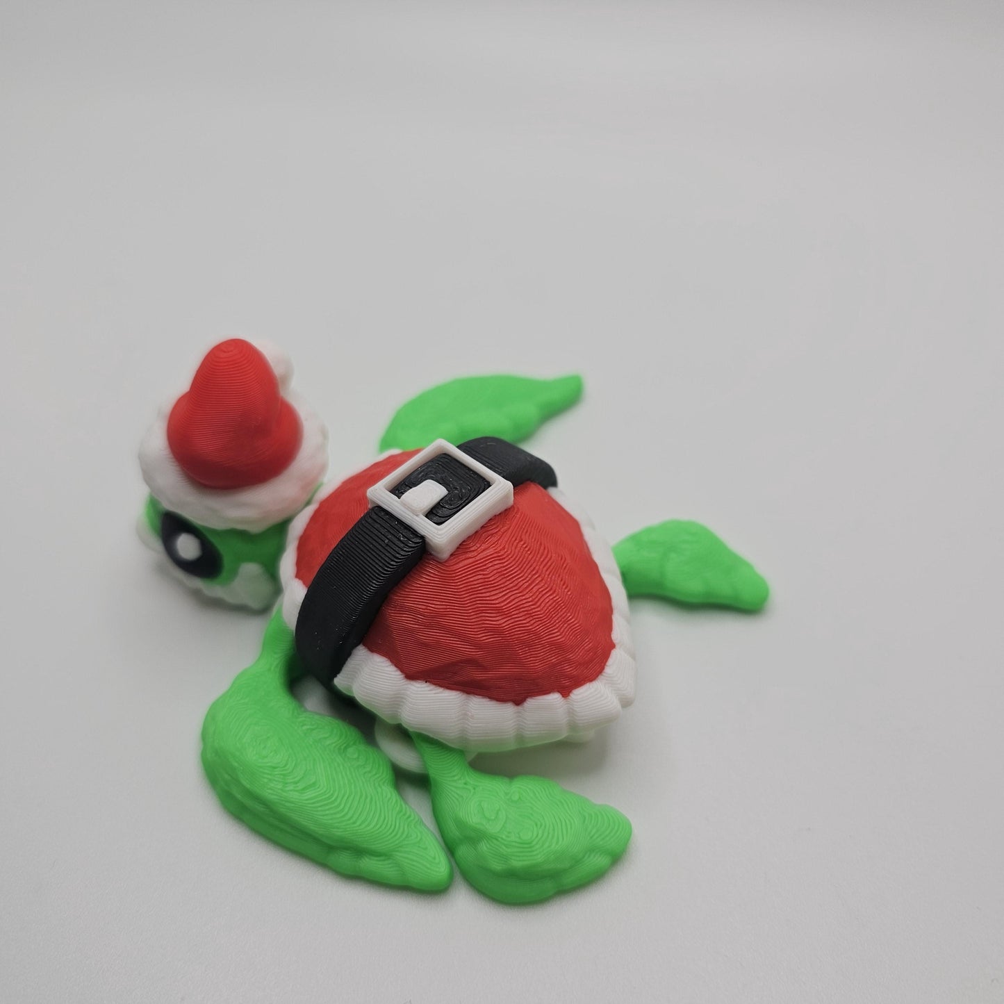 3D Printed Santa Sea Turtle