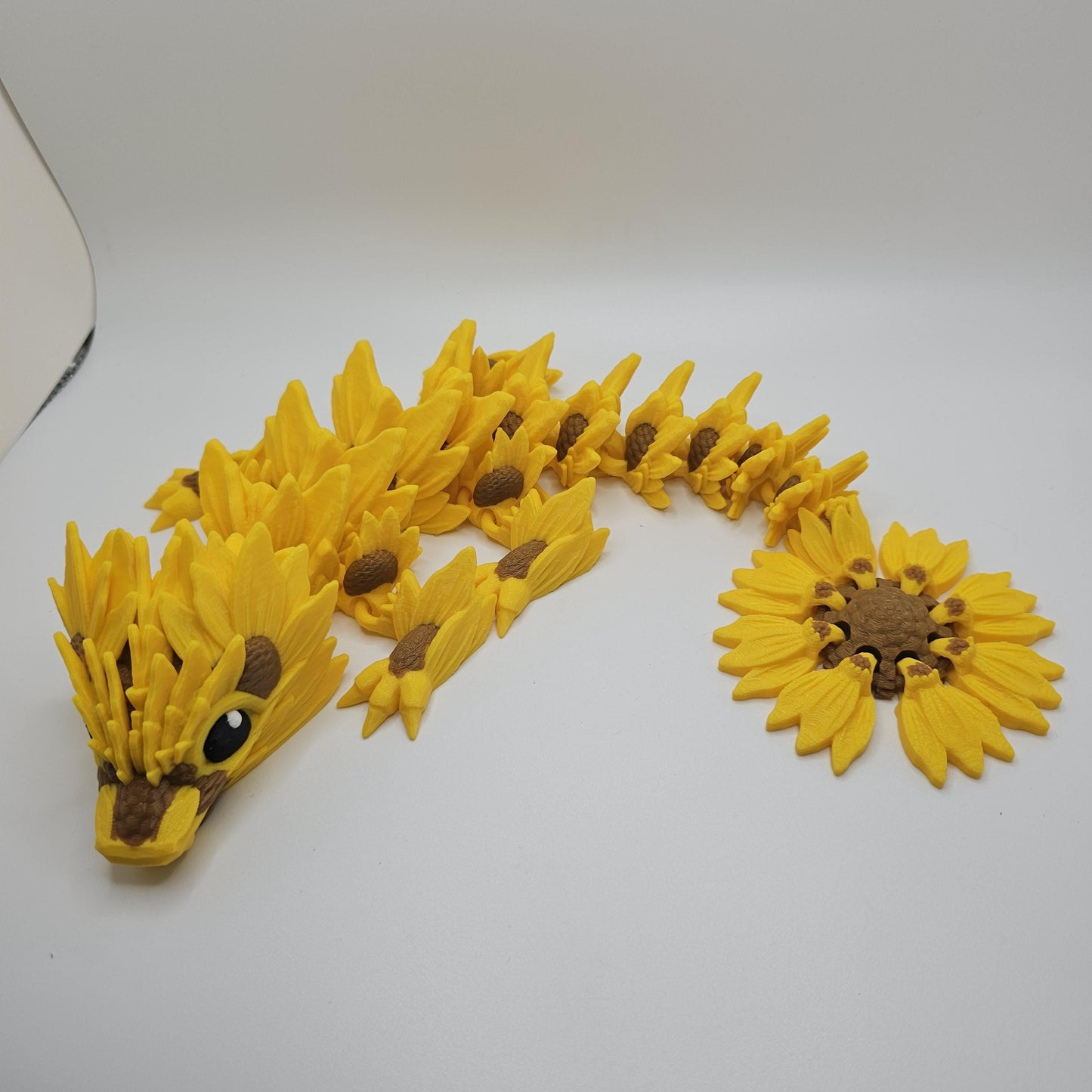 3D Printed Sunflower Dragons