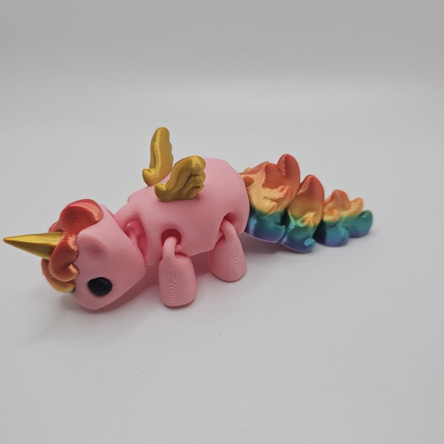 3D Printed Unicorn With Optional Stable