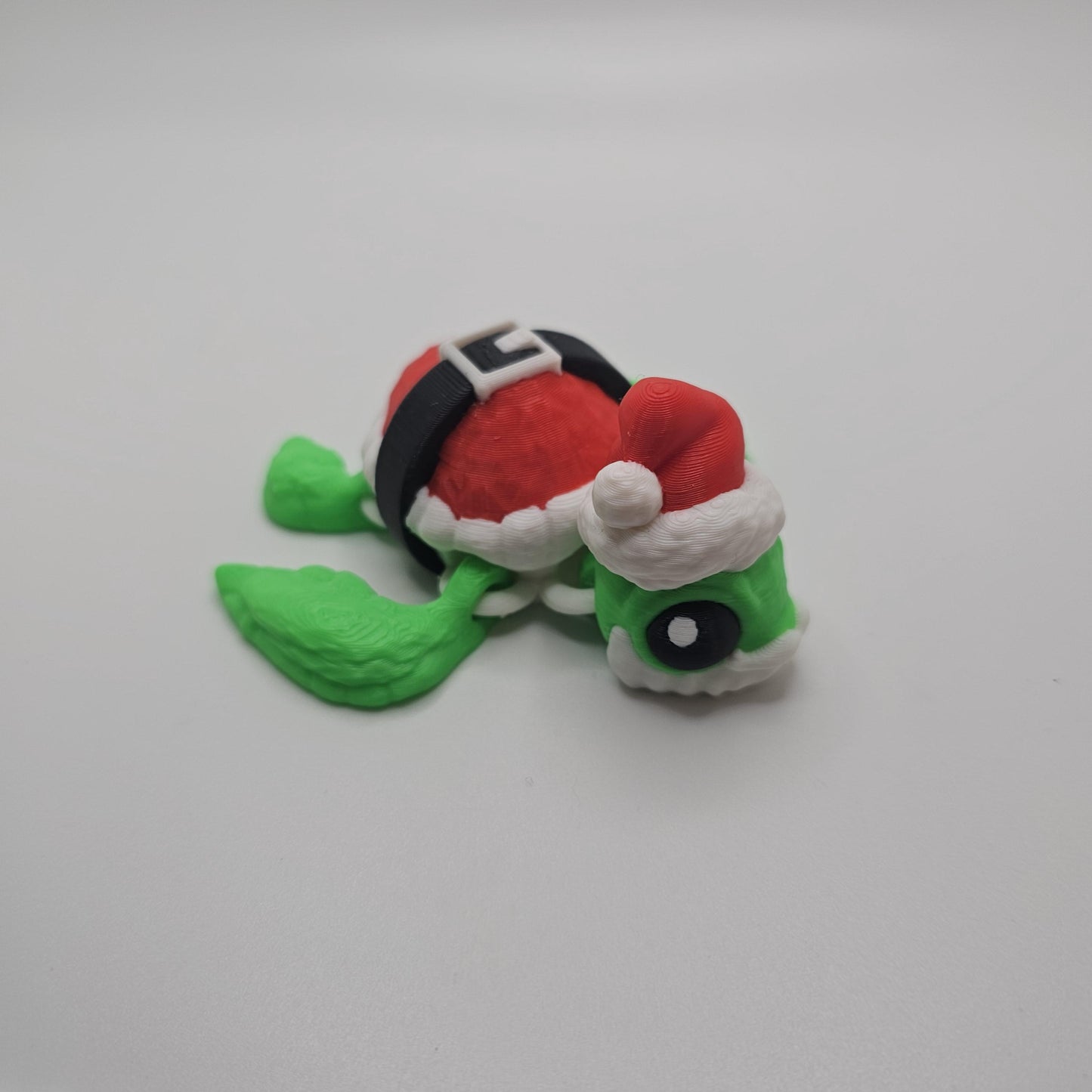 3D Printed Santa Sea Turtle