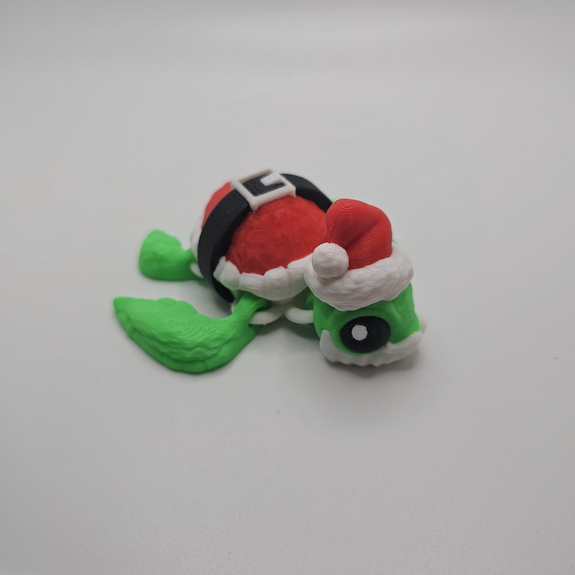 3D Printed Santa Sea Turtle