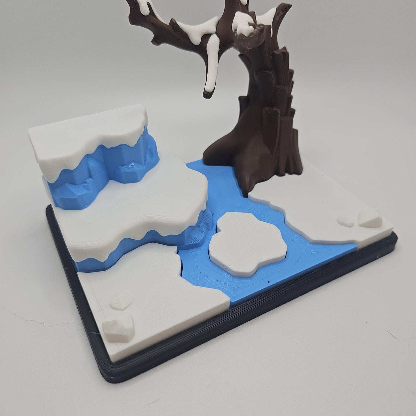 3D Printed Penguin Winter Playset