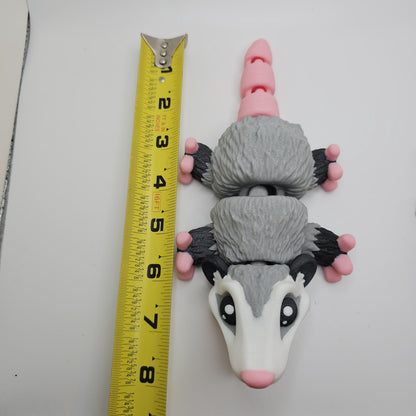 Spicy Baby Opossum – 3D Printed Collectible Figurine – Multiple Sizes Available