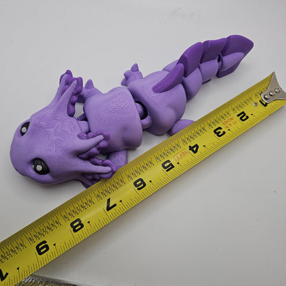 3D Printed Flexi Axolotl: Articulated Fun Toy