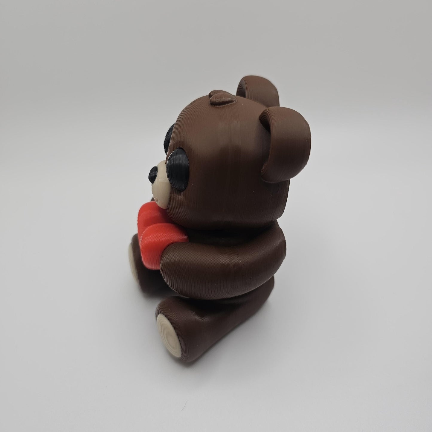 3D Printed Teddy Bear Holding a Heart