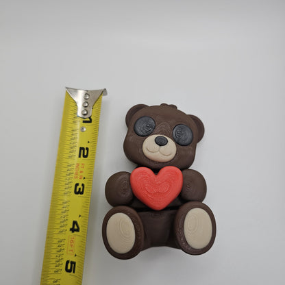 3D Printed Teddy Bear Holding a Heart