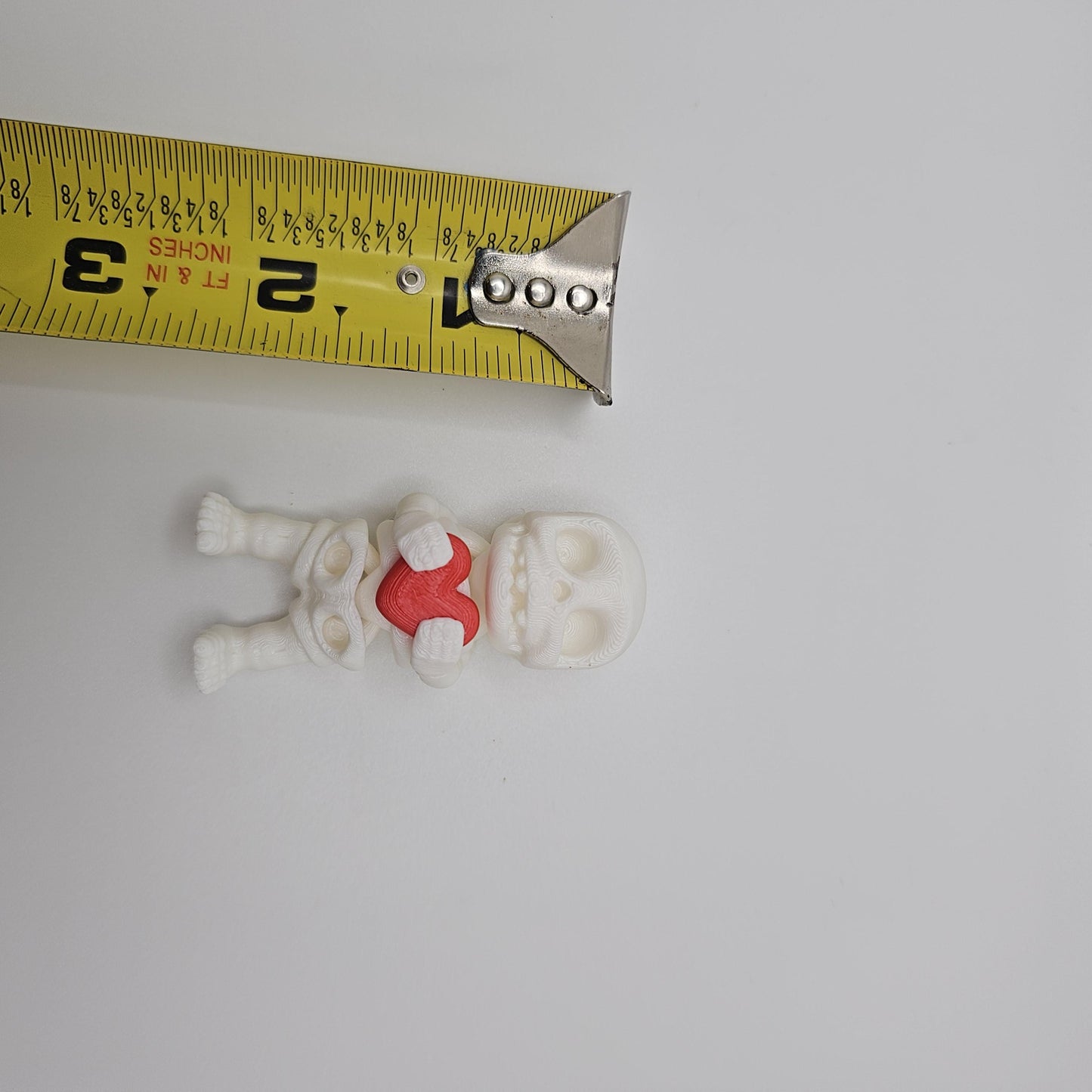 3D Printed Skeleton Holding a Heart