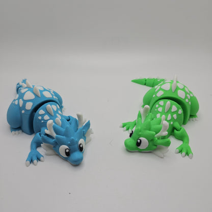3D Printed Lazy Dragon Figurine