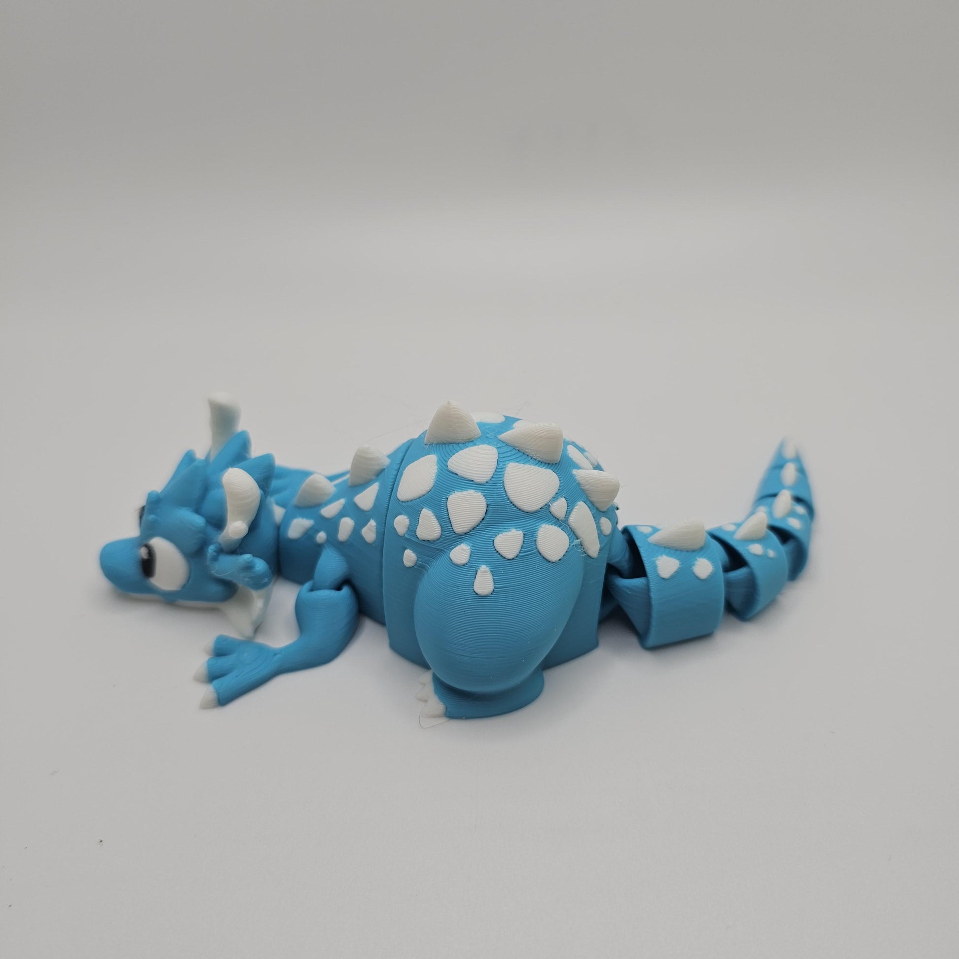 3D Printed Lazy Dragon Figurine