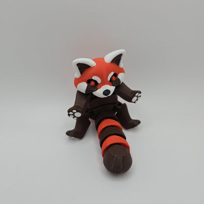 3D Printed Red Panda Figurine