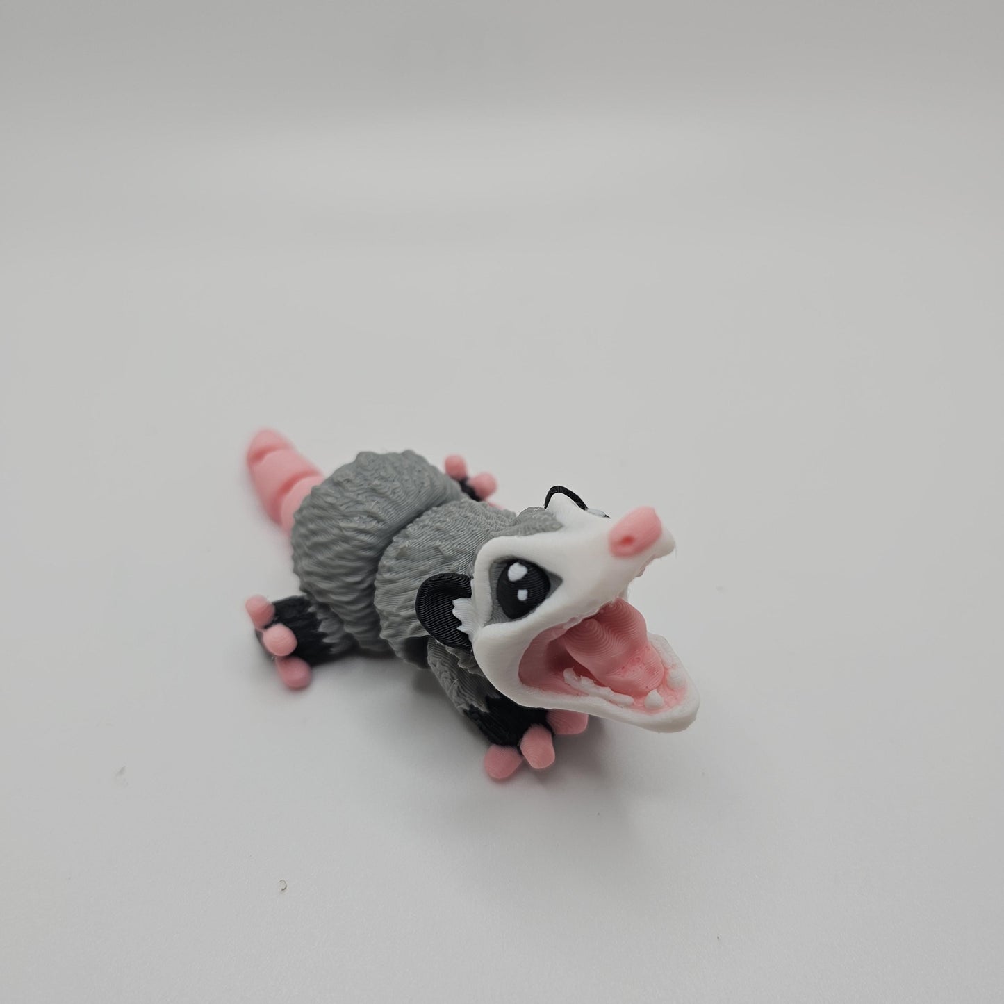 Spicy Baby Opossum – 3D Printed Collectible Figurine – Multiple Sizes Available