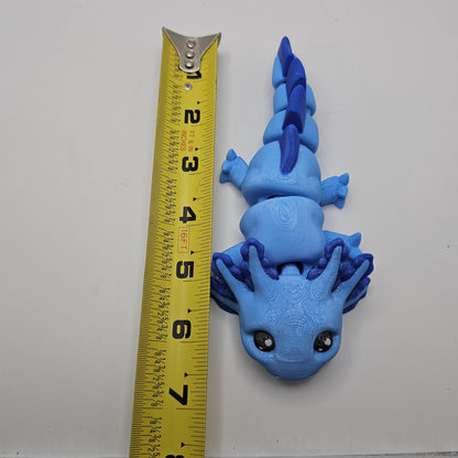 3D Printed Flexi Axolotl: Articulated Fun Toy