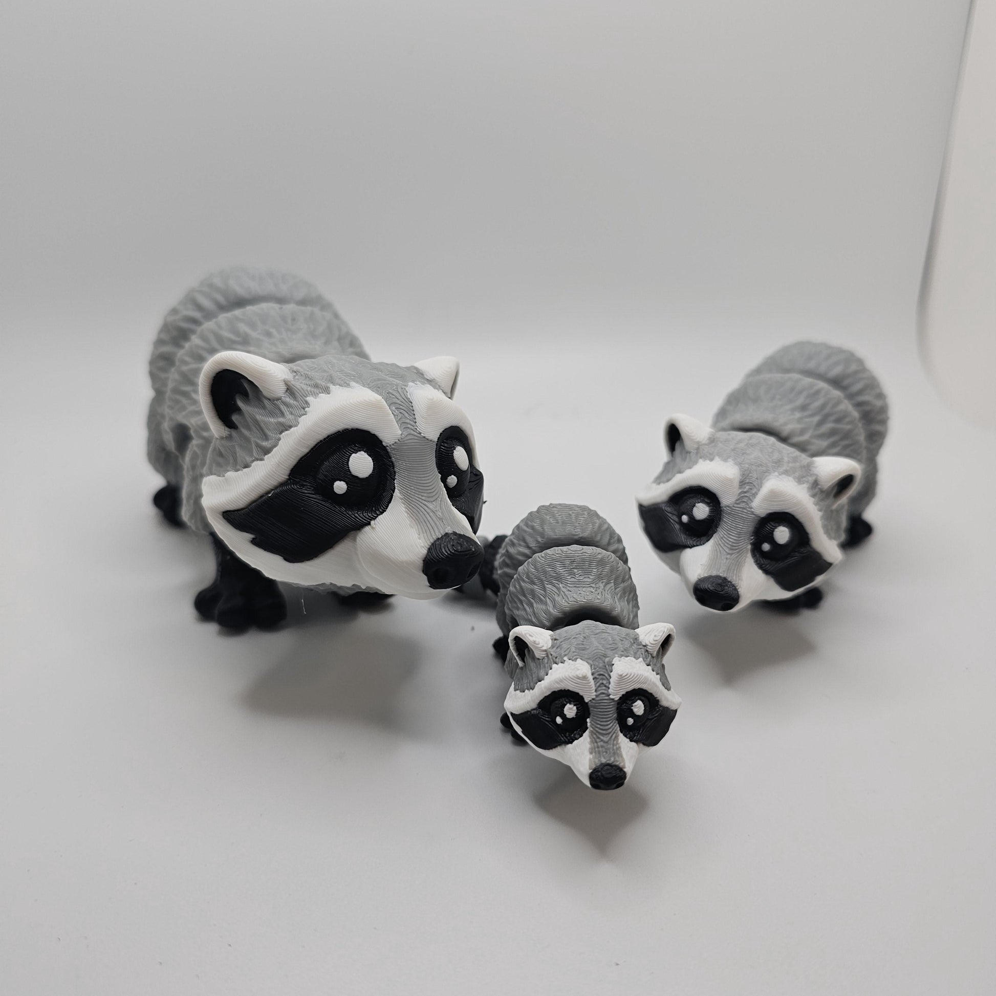 Baby Raccoon / Trash Panda – 3D Printed Collectible