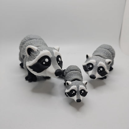 Baby Raccoon / Trash Panda – 3D Printed Collectible