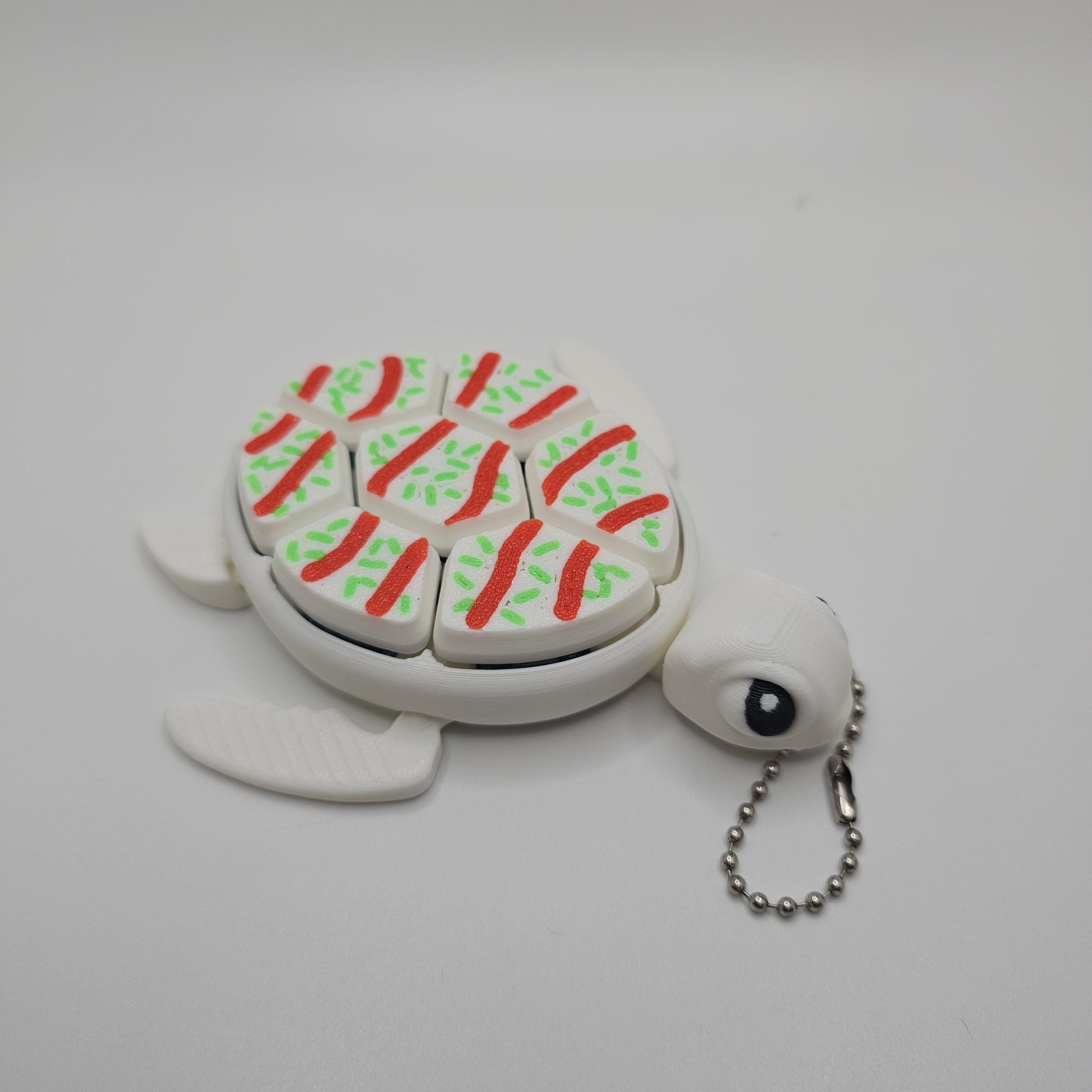 3D Printed Winter Turtle Clicker