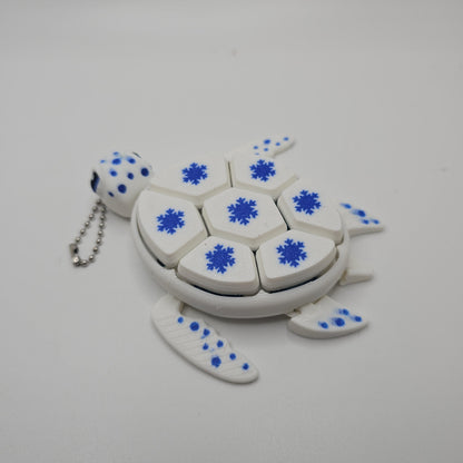 3D Printed Winter Turtle Clicker