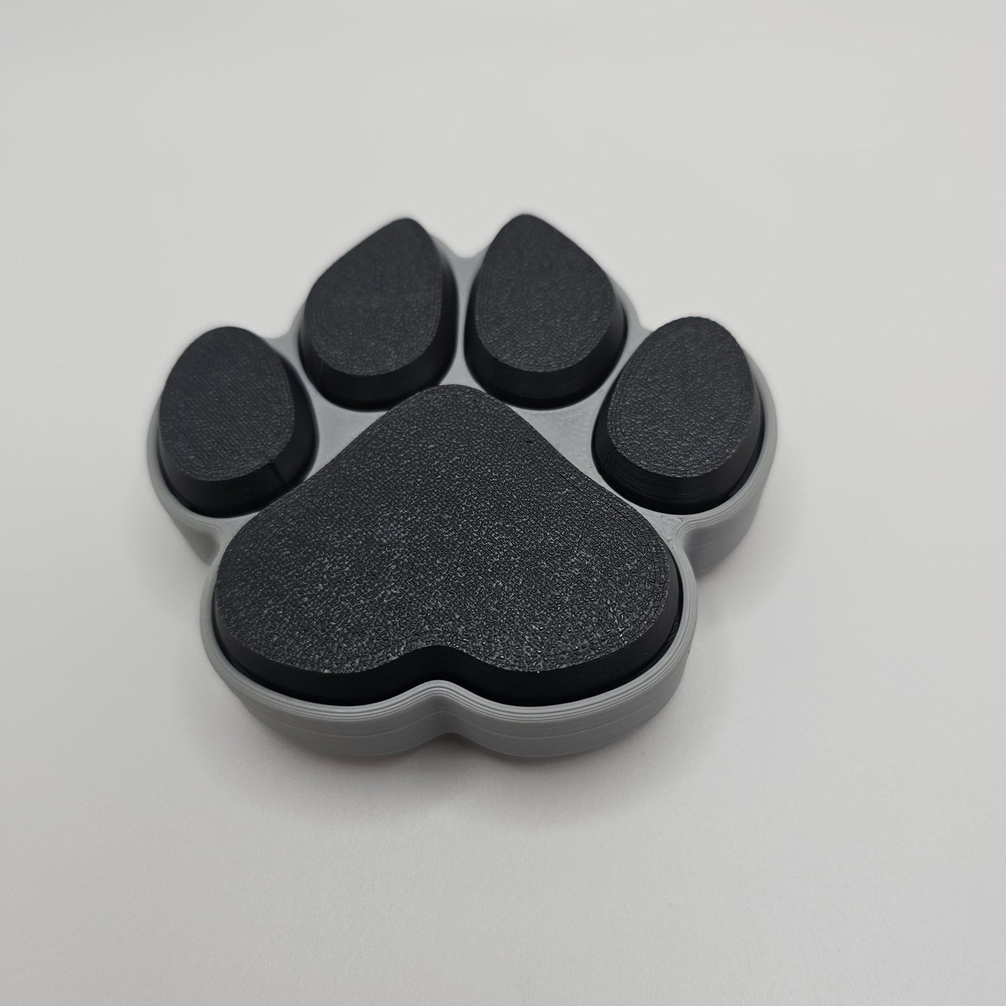 3D Printed Dog Paw Clicker – Custom Colors