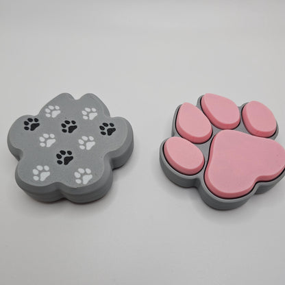 3D Printed Cat Paw Clicker – Custom Colors