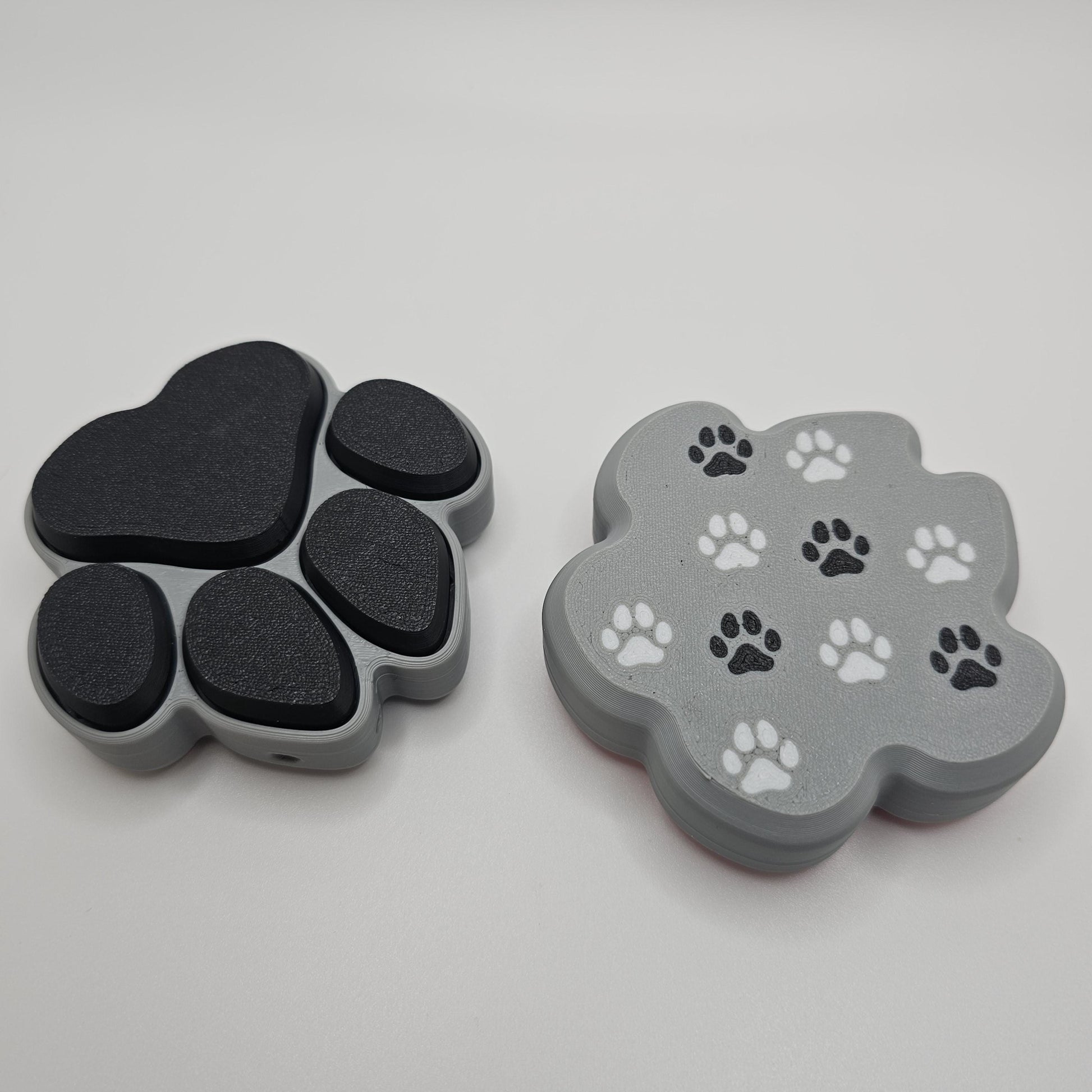 3D Printed Dog Paw Clicker – Custom Colors