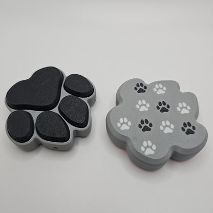 3D Printed Dog Paw Clicker – Custom Colors