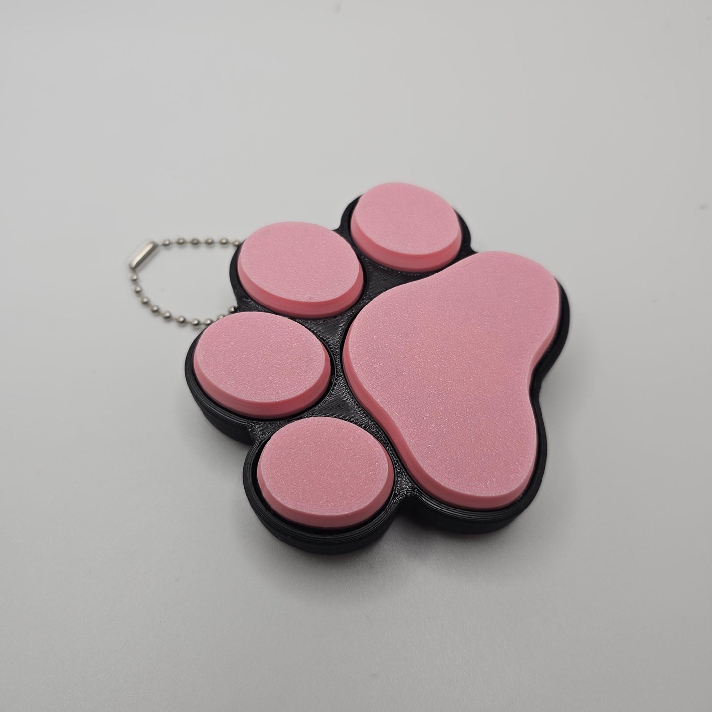 3D Printed Cat Paw Clicker – Custom Colors
